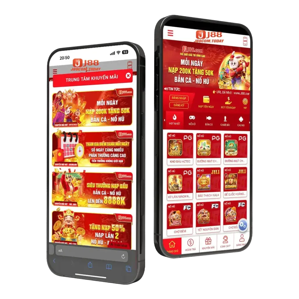 Điện thoại di động hiển thị ứng dụng JBO Bet
